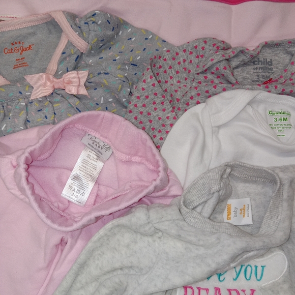 Baby Girl 6pc Bundle 3-6 - Picture 4 of 5